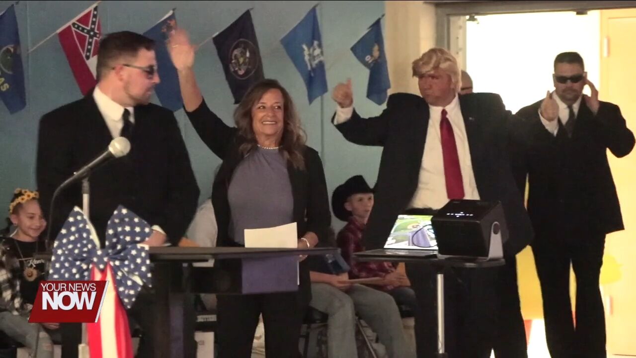 Electoral College comes to life at Bath Middle School